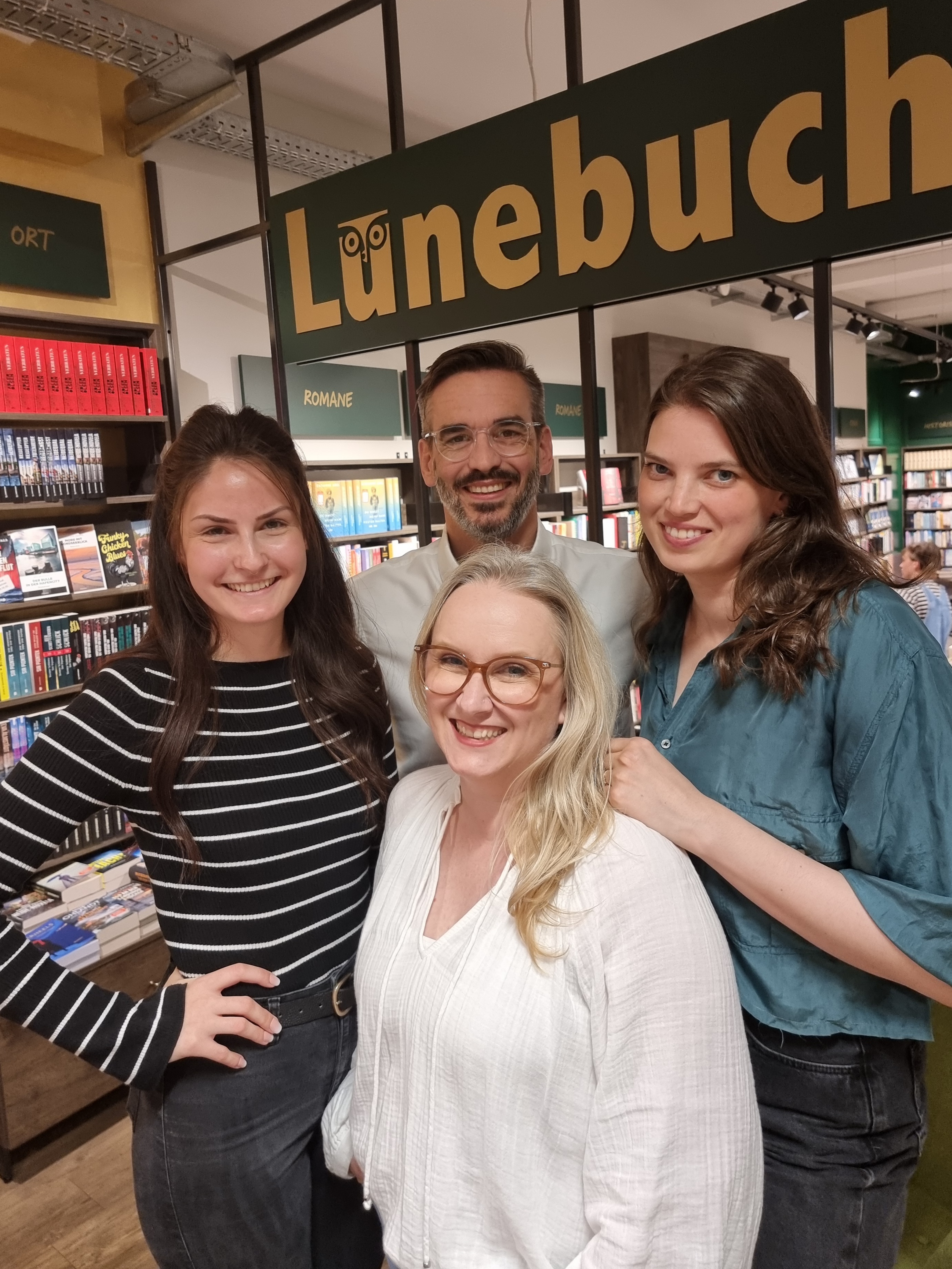 Team der Buchhandlung Lünebuch