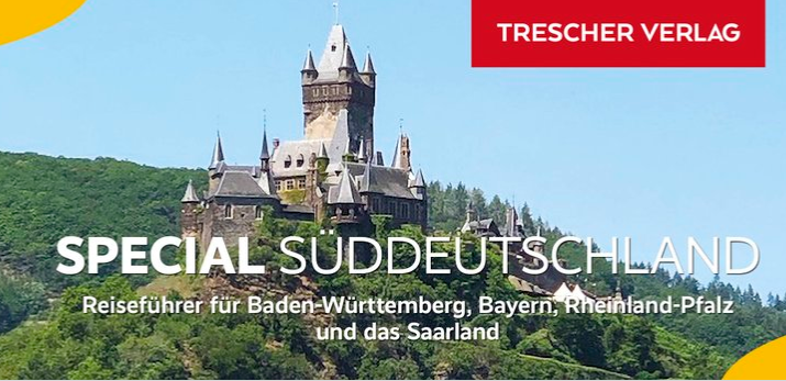 Das Cover des Specials Sueddeutschland vom Trescher Verlag.