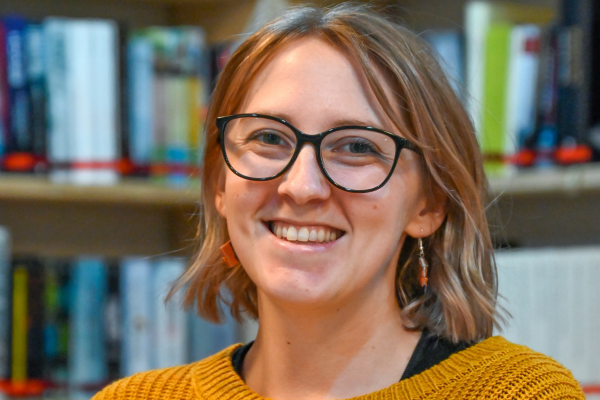Zitatgeberin und Inhaberin der Buchhandlung "die Erlesene" Irina Blümel-Kolck.