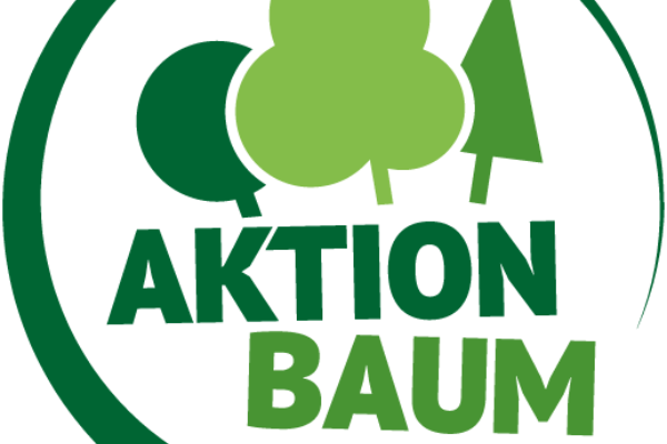 Button der Aktion Baum für klimabewussteres buchhandeln.