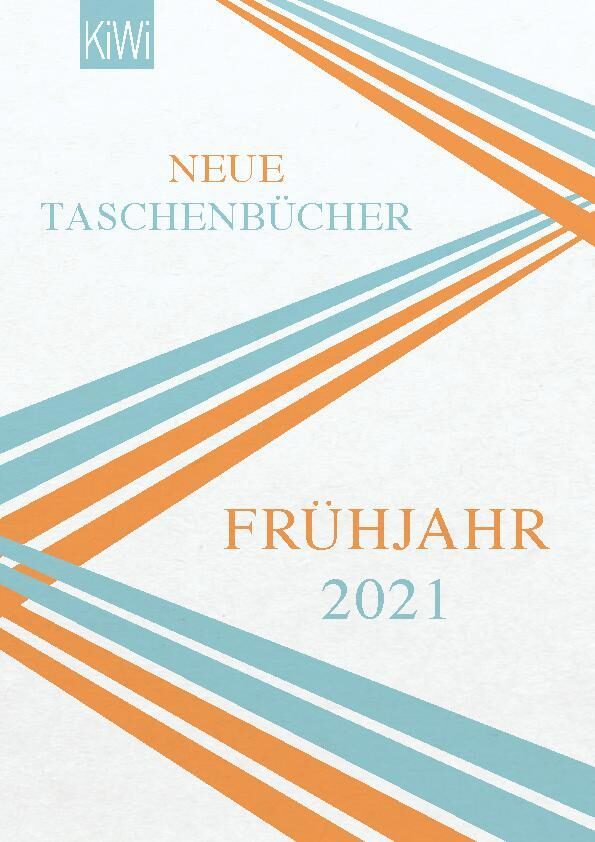 Vier Balken gliedern im Zick-Zack-Muster das Cover und den Titel der Vorschau.