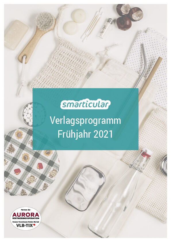 Im Hintergrund des Titels der Vorschau sind in der Vogelperspektive beige Gegenstände, wie Seife oder Serviette, ordentlich auf einem Tisch angeordnet.