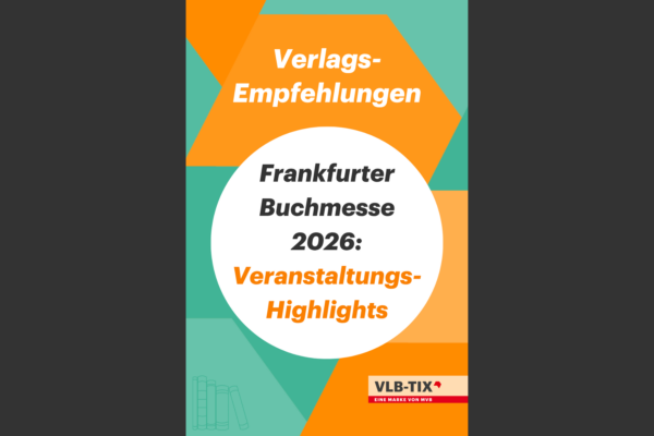 Cover der Verlags-Empfehlungen zur FBM 2026.