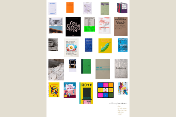 Vorschau der Cover der 25 Schönsten Bücher 2025 auf weißem Hintergrund.